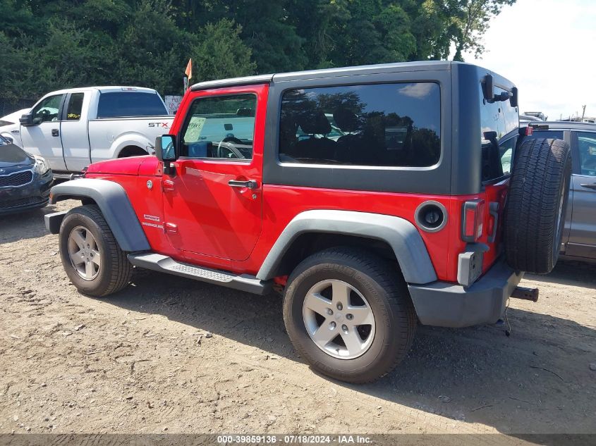 2012 Jeep Wrangler Sport VIN: 1C4AJWAG0CL166490 Lot: 39859136