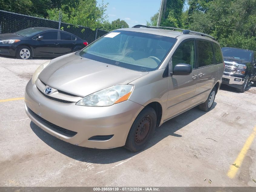 2006 Toyota Sienna Le VIN: 5TDZA23C76S567530 Lot: 39859139