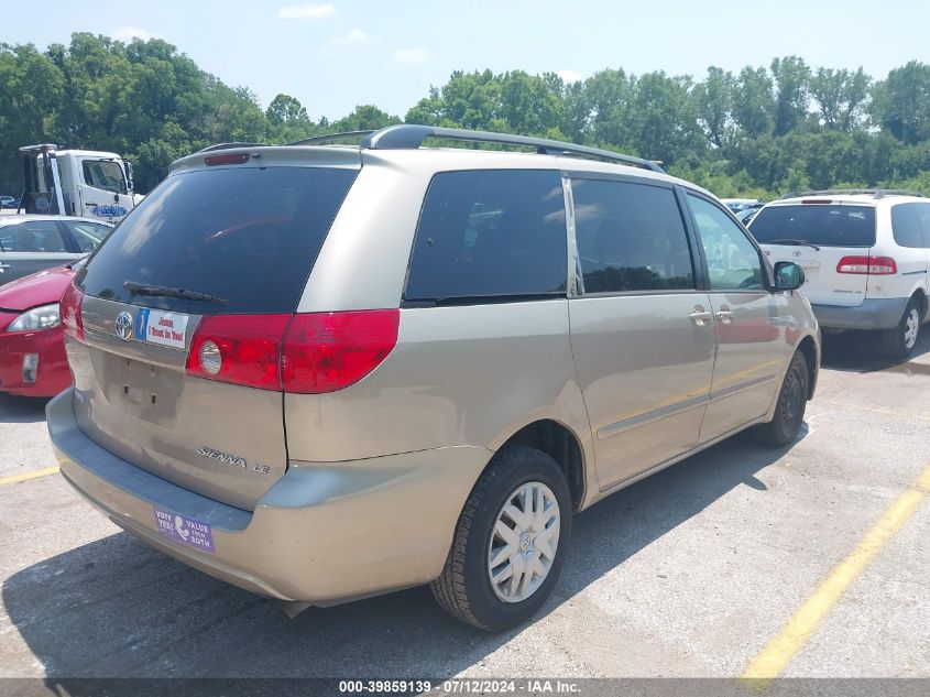 2006 Toyota Sienna Le VIN: 5TDZA23C76S567530 Lot: 39859139