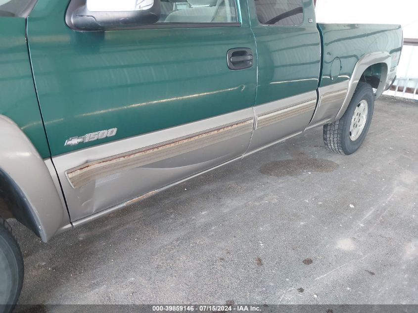 2000 Chevrolet Silverado 1500 Ls VIN: 2GCEK19T6Y1210704 Lot: 39859146