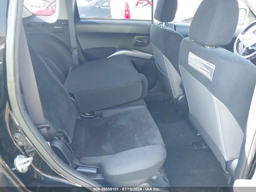 2012 Mitsubishi Outlander Es VIN: JA4AS2AW2CU001249 Lot: 39859151