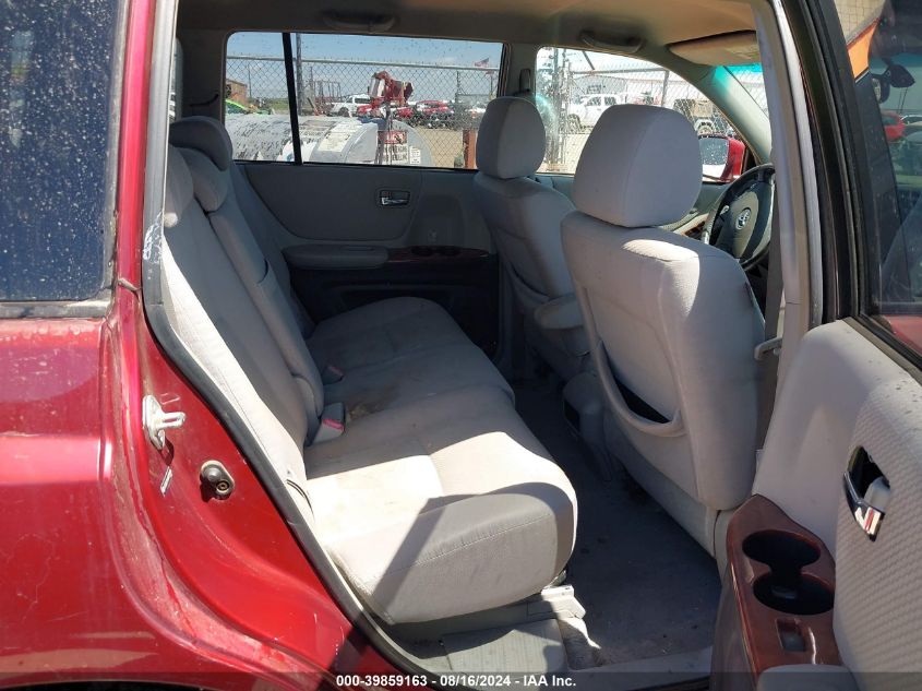 2004 Toyota Highlander Limited V6 VIN: JTEDP21A440018454 Lot: 39859163