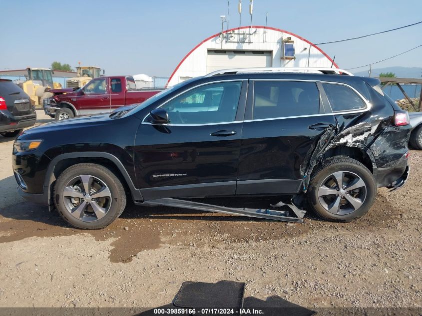 2019 Jeep Cherokee Limited 4X4 VIN: 1C4PJMDX5KD304995 Lot: 39859166
