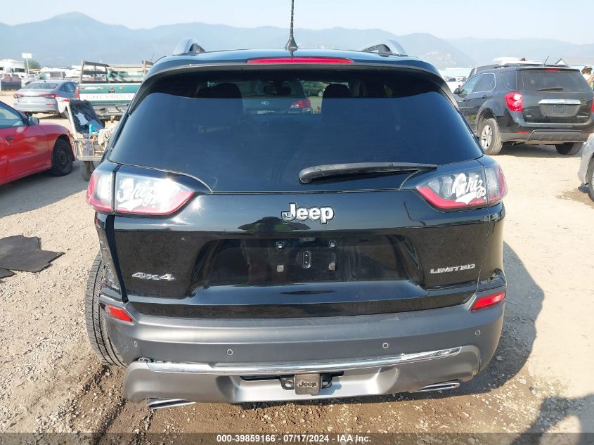 2019 Jeep Cherokee Limited 4X4 VIN: 1C4PJMDX5KD304995 Lot: 39859166