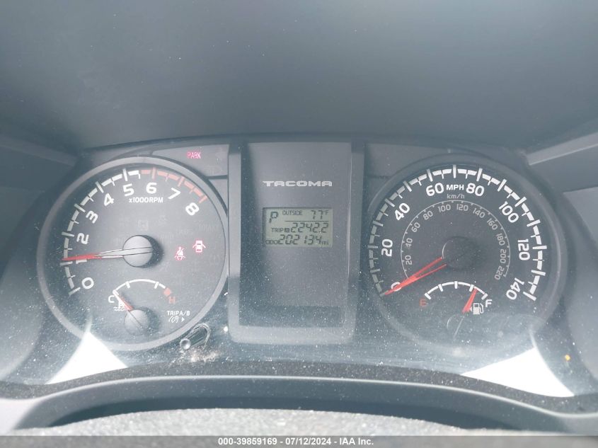 2017 Toyota Tacoma Sr VIN: 5TFRX5GN3HX099272 Lot: 39859169