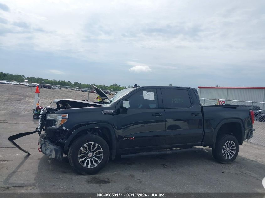 2021 GMC Sierra 1500 4Wd Short Box At4 VIN: 1GTP9EED0MZ410621 Lot: 39859171
