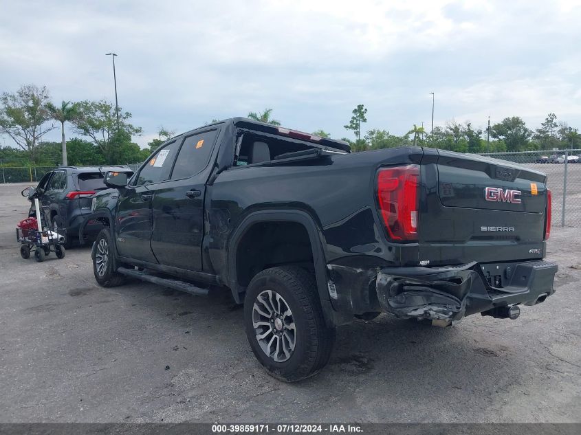 2021 GMC Sierra 1500 4Wd Short Box At4 VIN: 1GTP9EED0MZ410621 Lot: 39859171