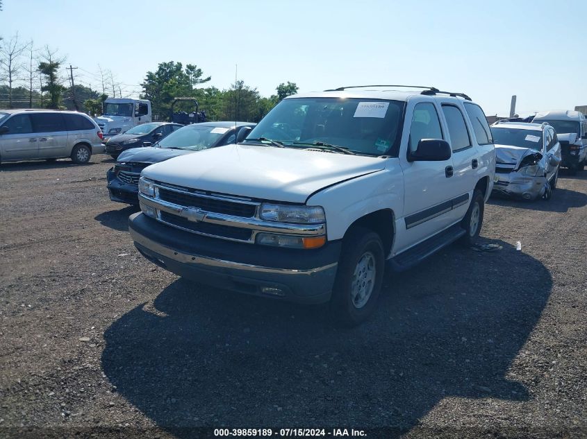 2004 Chevrolet Tahoe Ls VIN: 1GNEC13Z64R242152 Lot: 39859189