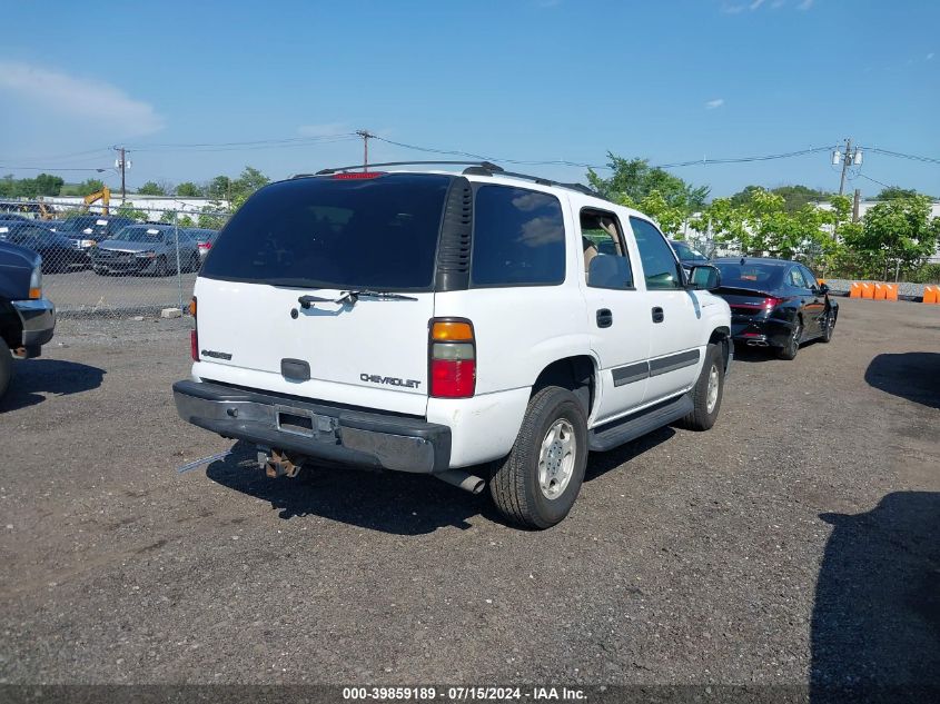 2004 Chevrolet Tahoe Ls VIN: 1GNEC13Z64R242152 Lot: 39859189