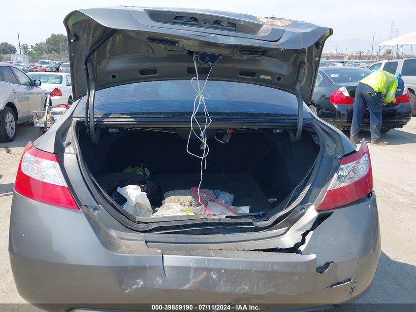 2008 Honda Civic Si VIN: 2HGFG21588H709442 Lot: 39859190