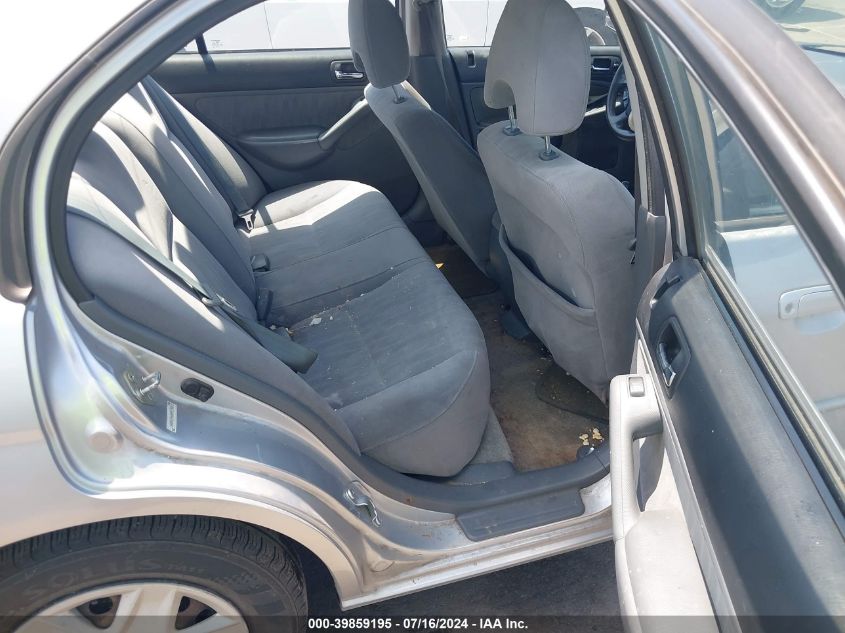 2003 Honda Civic Lx VIN: 2HGES15563H591530 Lot: 39859195