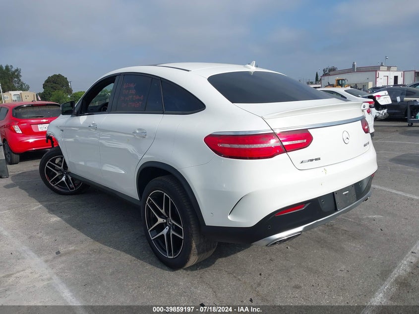 2018 MERCEDES-BENZ AMG GLE 43 COUPE 4MATIC VIN: 4JGED6EB3JA094213