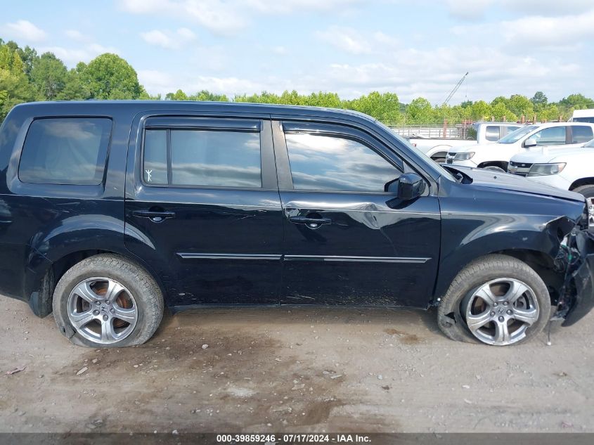 2012 Honda Pilot Ex-L VIN: 5FNYF4H53CB07355 Lot: 39859246