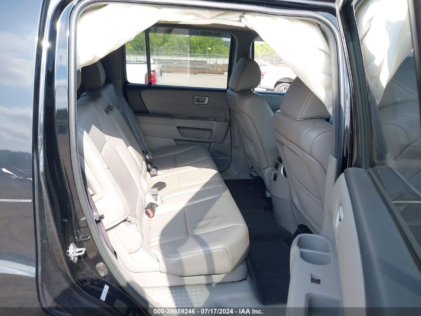 2012 Honda Pilot Ex-L VIN: 5FNYF4H53CB07355 Lot: 39859246