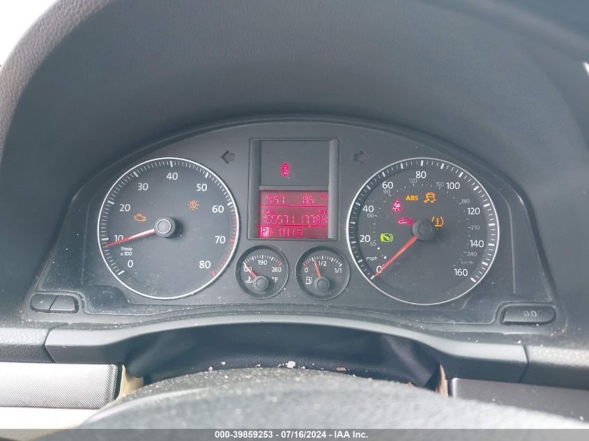 2009 Volkswagen Jetta Se/Sel VIN: 3VWRZ71K29M180109 Lot: 39859253