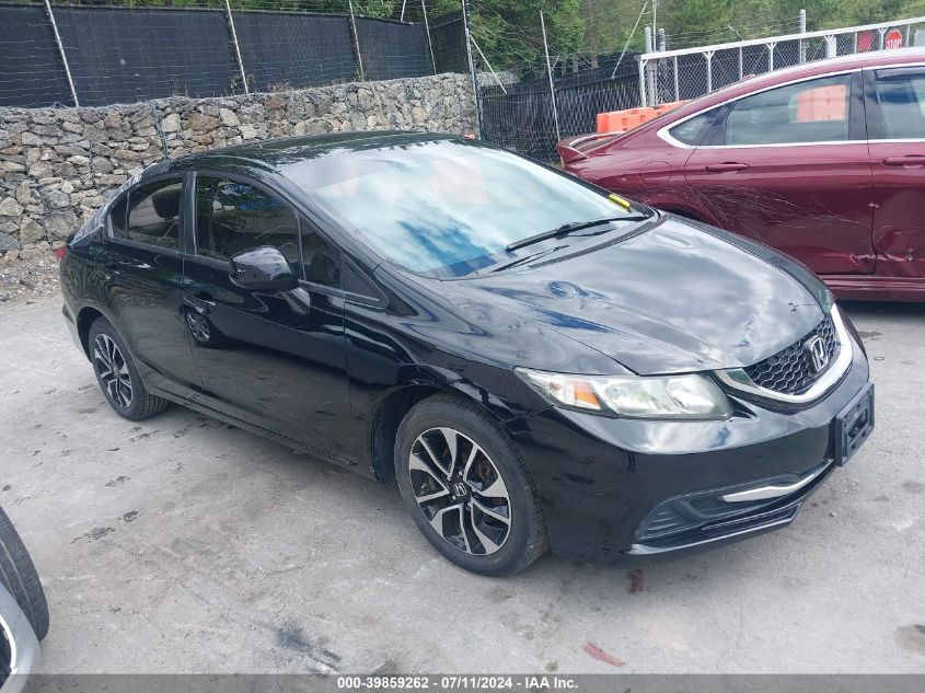 2013 Honda Civic Ex VIN: 19XFB2F80DE274423 Lot: 39859262