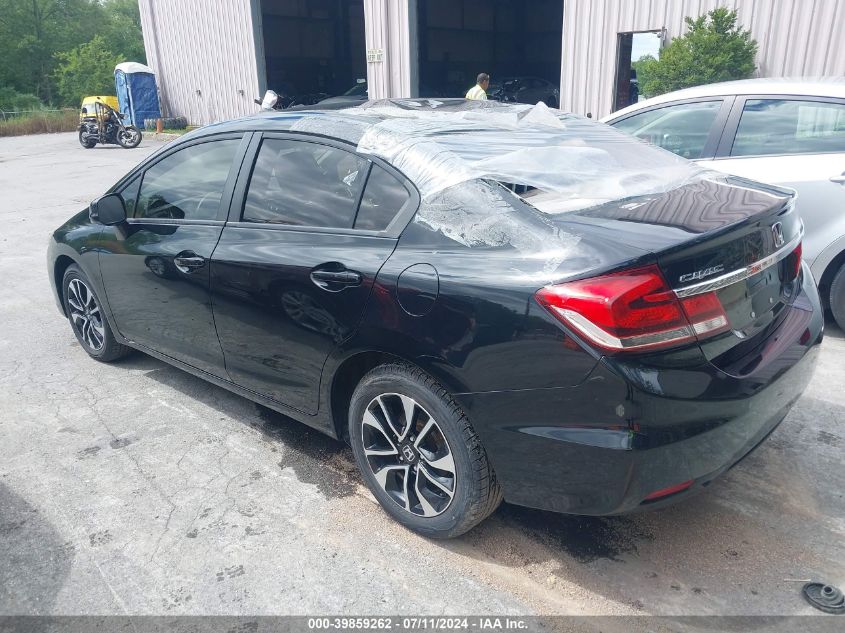 2013 Honda Civic Ex VIN: 19XFB2F80DE274423 Lot: 39859262