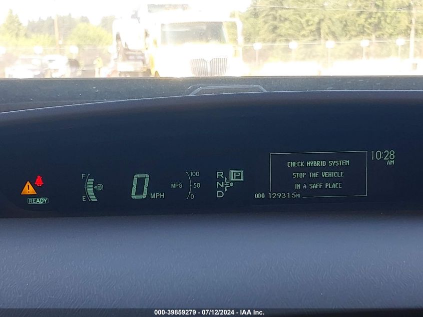 2015 Toyota Prius VIN: JTDKN3DU3F1896192 Lot: 39859279