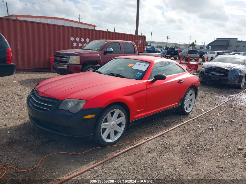 2005 Chrysler Crossfire VIN: 1C3AN59L15X044317 Lot: 39859280