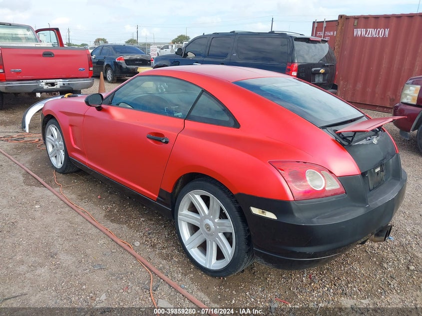 2005 Chrysler Crossfire VIN: 1C3AN59L15X044317 Lot: 39859280