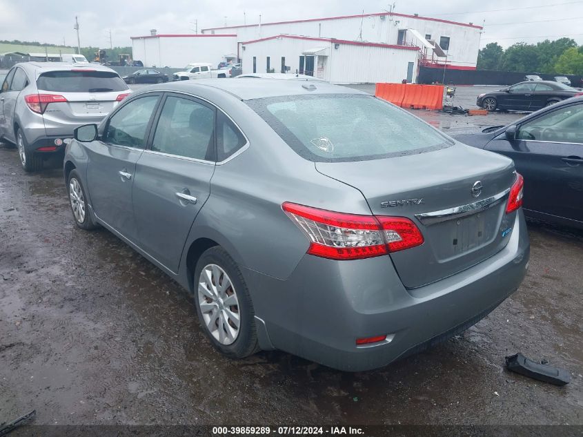 3N1AB7AP4DL686770 | 2013 NISSAN SENTRA