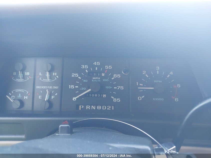 1994 Ford Ranger VIN: 1FTCR10X2RPC12411 Lot: 39859304