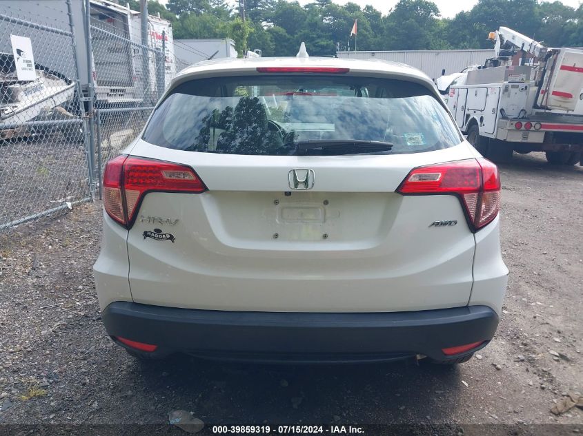 2018 Honda Hr-V Lx VIN: 3CZRU6H33JM717269 Lot: 39859319