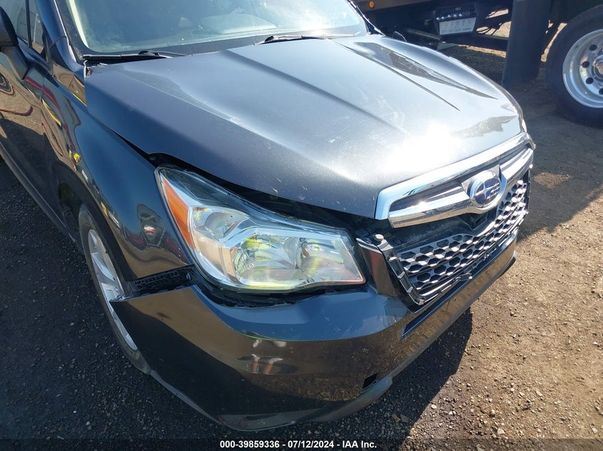 2016 Subaru Forester 2.5I VIN: JF2SJABC7GH537593 Lot: 39859336