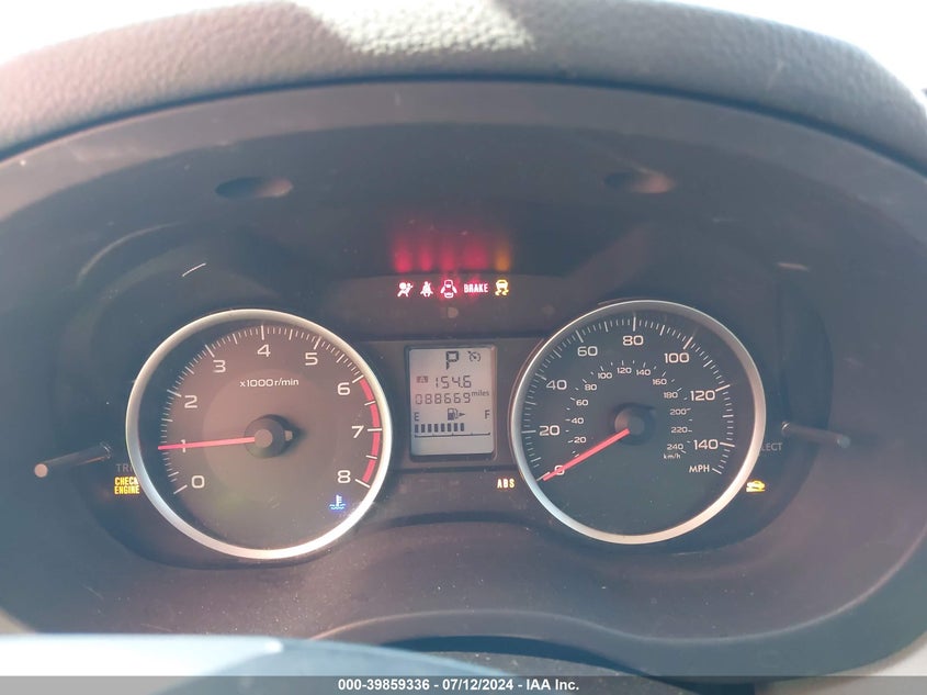 2016 Subaru Forester 2.5I VIN: JF2SJABC7GH537593 Lot: 39859336