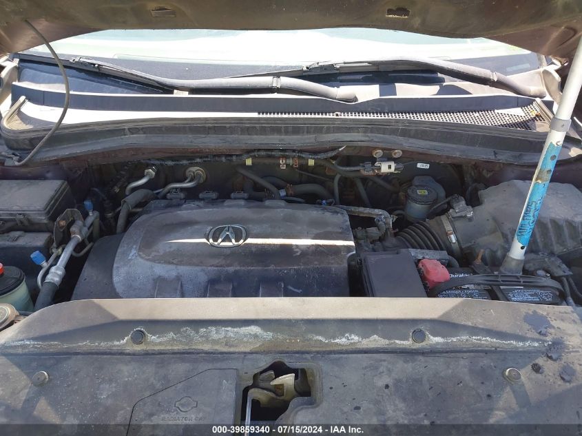 2010 Acura Mdx VIN: 2HNYD2H28AH516817 Lot: 39859340