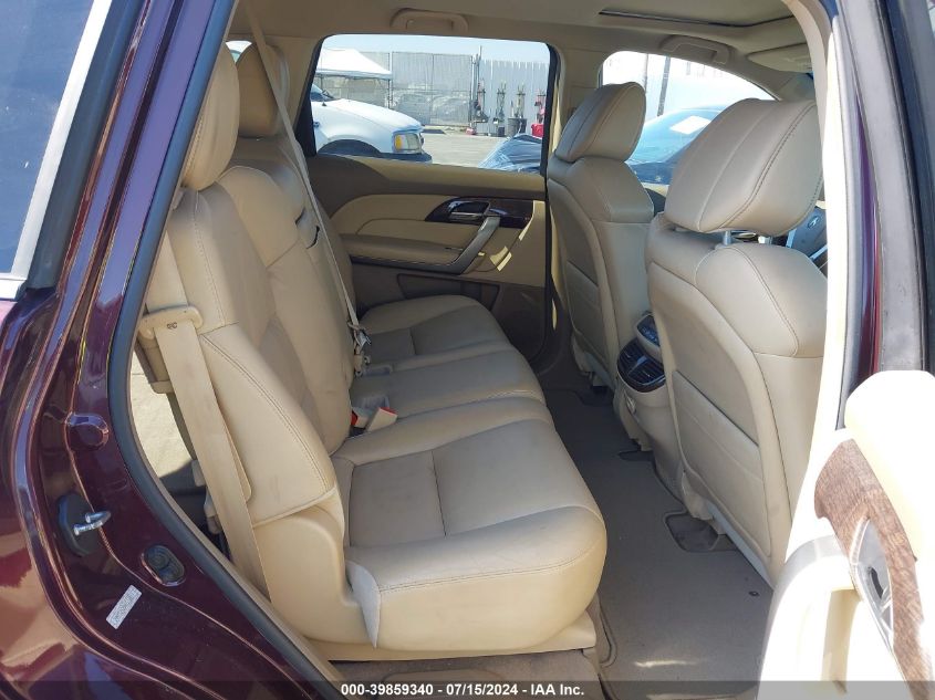 2010 Acura Mdx VIN: 2HNYD2H28AH516817 Lot: 39859340