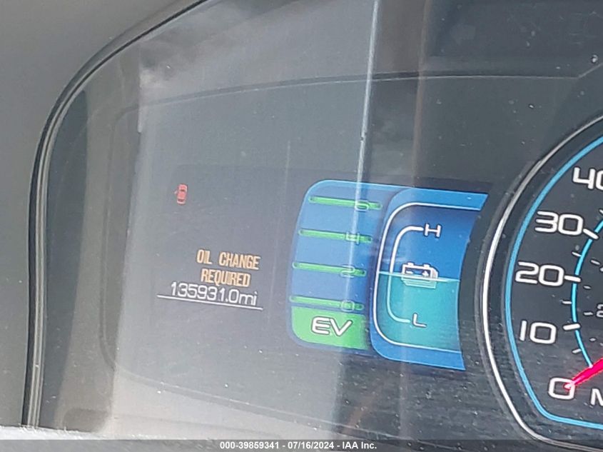 2010 Ford Fusion Hybrid VIN: 3FADP0L30AR270758 Lot: 39859341