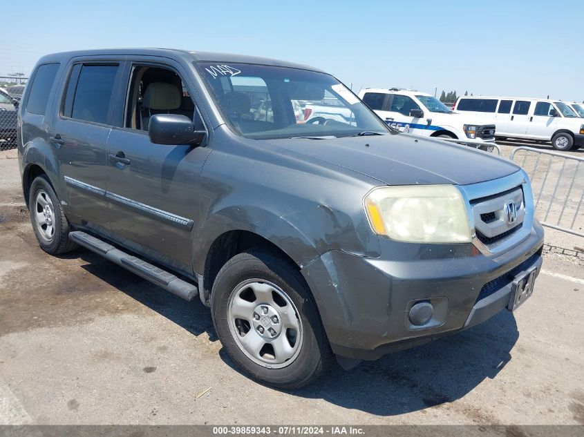 2009 Honda Pilot Lx VIN: 5FNYF38259B003774 Lot: 39859343