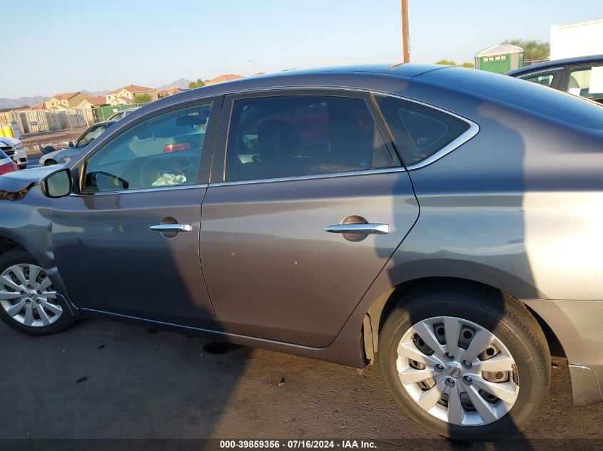 2016 Nissan Sentra S VIN: 3N1AB7AP7GL680501 Lot: 39859356