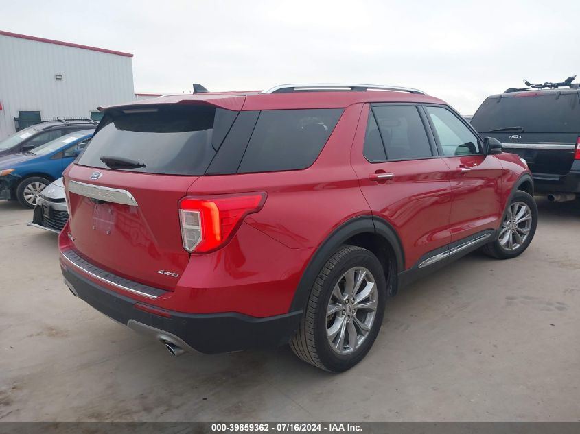 2021 Ford Explorer Limited VIN: 1FMSK8FH6MGB52145 Lot: 39859362