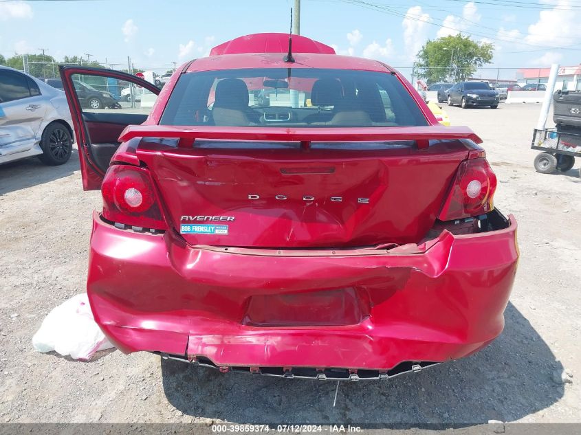 2011 Dodge Avenger Mainstreet VIN: 1B3BD1FG0BN509164 Lot: 39859374