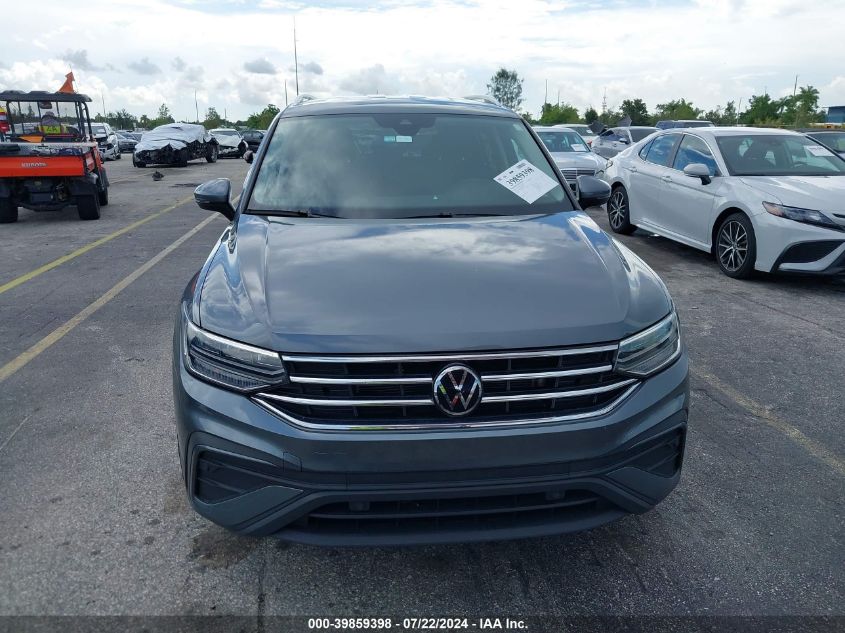 2022 Volkswagen Tiguan 2.0T Se VIN: 3VV3B7AX2NM044678 Lot: 39859398