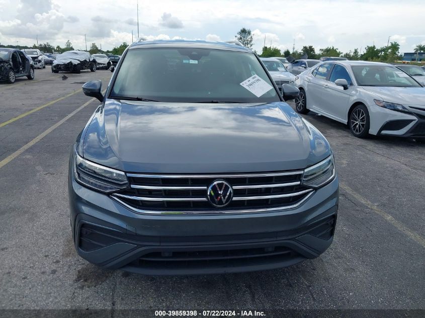 2022 Volkswagen Tiguan 2.0T Se VIN: 3VV3B7AX2NM044678 Lot: 39859398