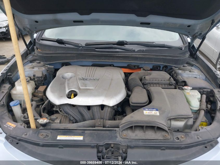 2013 Hyundai Sonata Hybrid Limited VIN: KMHEC4A43DA076085 Lot: 39859400