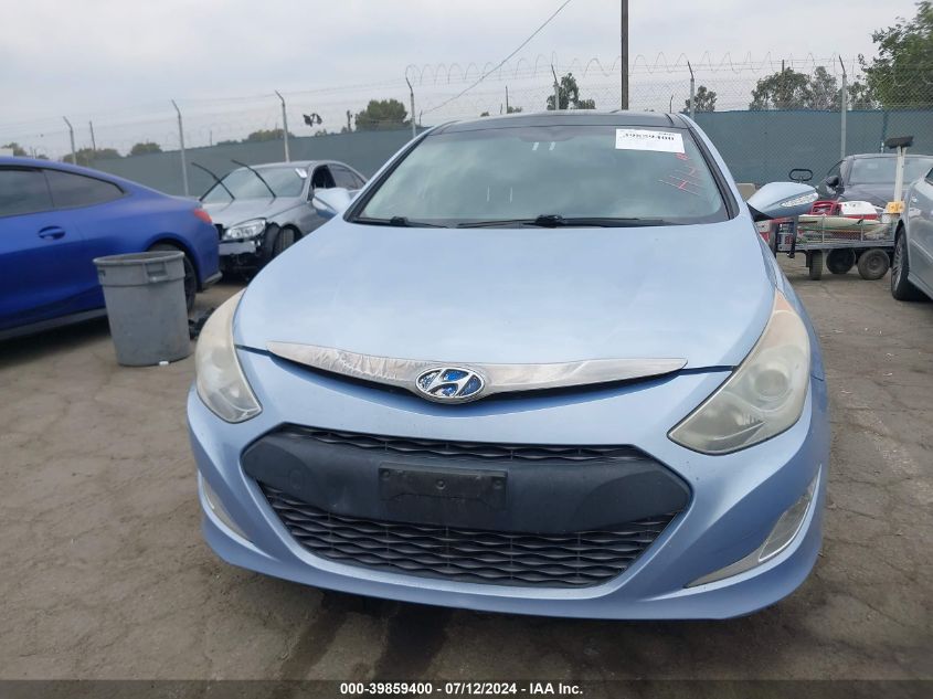 2013 Hyundai Sonata Hybrid Limited VIN: KMHEC4A43DA076085 Lot: 39859400