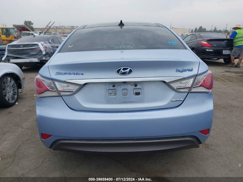 2013 Hyundai Sonata Hybrid Limited VIN: KMHEC4A43DA076085 Lot: 39859400