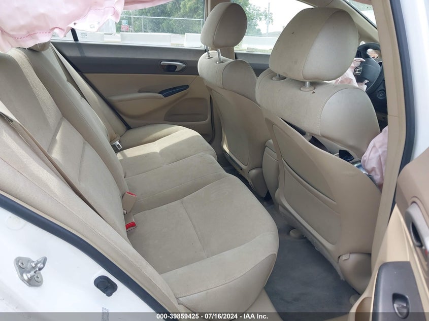 2007 Honda Civic Lx VIN: 1HGFA16547L117722 Lot: 39859425