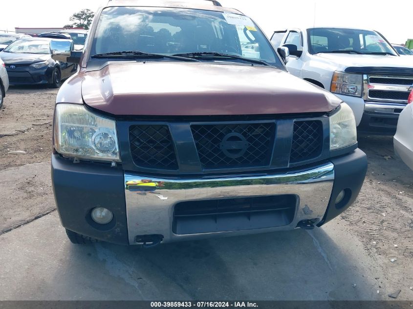 2004 Nissan Pathfinder Armada Se Off-Road VIN: 5N1AA08B94N704158 Lot: 39859433