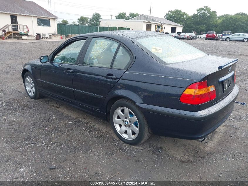 2002 BMW 325Xi VIN: WBAEU33492PH85607 Lot: 39859445