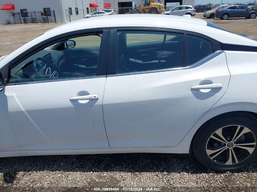 2022 Nissan Sentra Sv Xtronic Cvt VIN: 3N1AB8CV0NY245160 Lot: 39859466