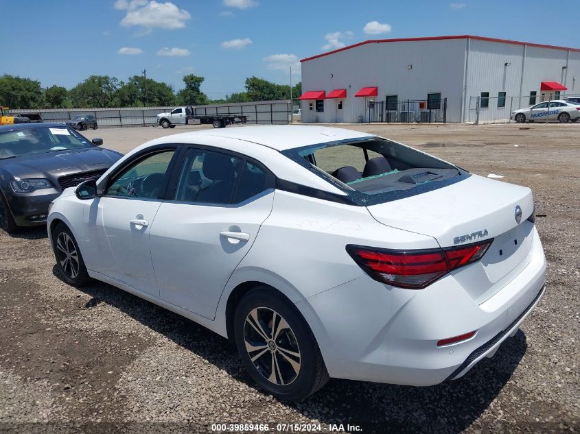 2022 Nissan Sentra Sv Xtronic Cvt VIN: 3N1AB8CV0NY245160 Lot: 39859466