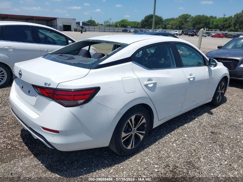 2022 Nissan Sentra Sv Xtronic Cvt VIN: 3N1AB8CV0NY245160 Lot: 39859466