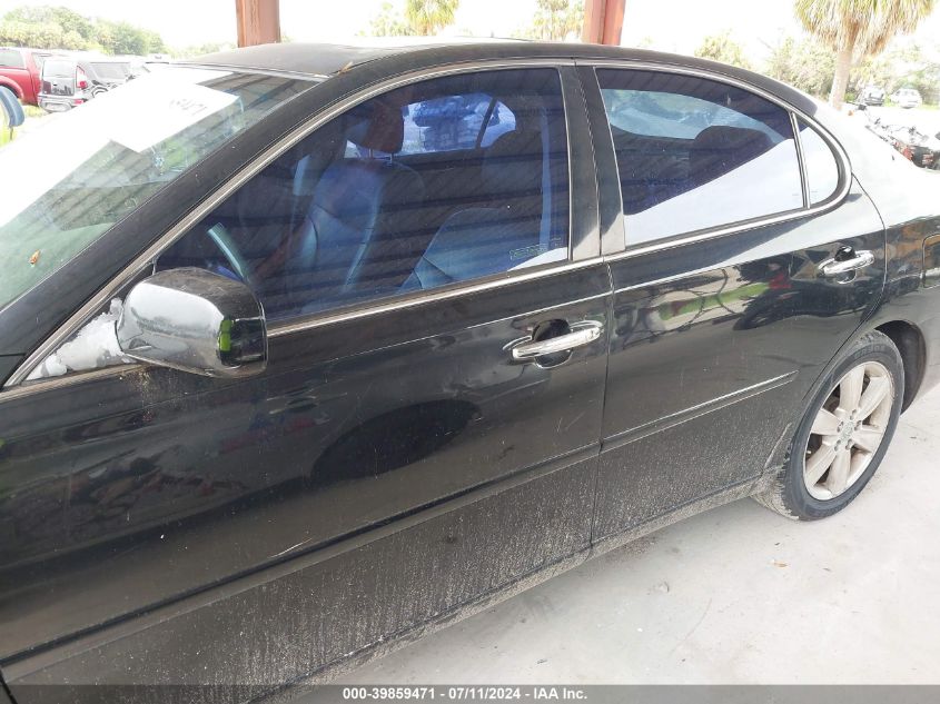 2005 Lexus Es 330 VIN: JTHBA30G255133677 Lot: 39859471