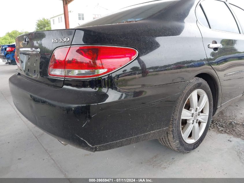 JTHBA30G255133677 | 2005 LEXUS ES 330