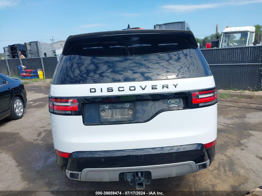 2017 Land Rover Discovery Hse Luxury VIN: SALRHBBV1HA024617 Lot: 39859474